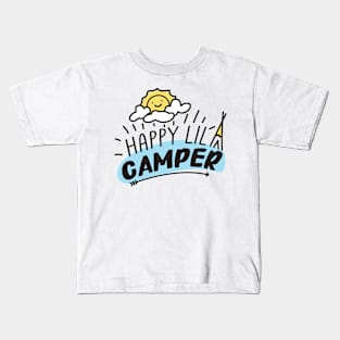 Happy Little Camper Kids T-Shirt